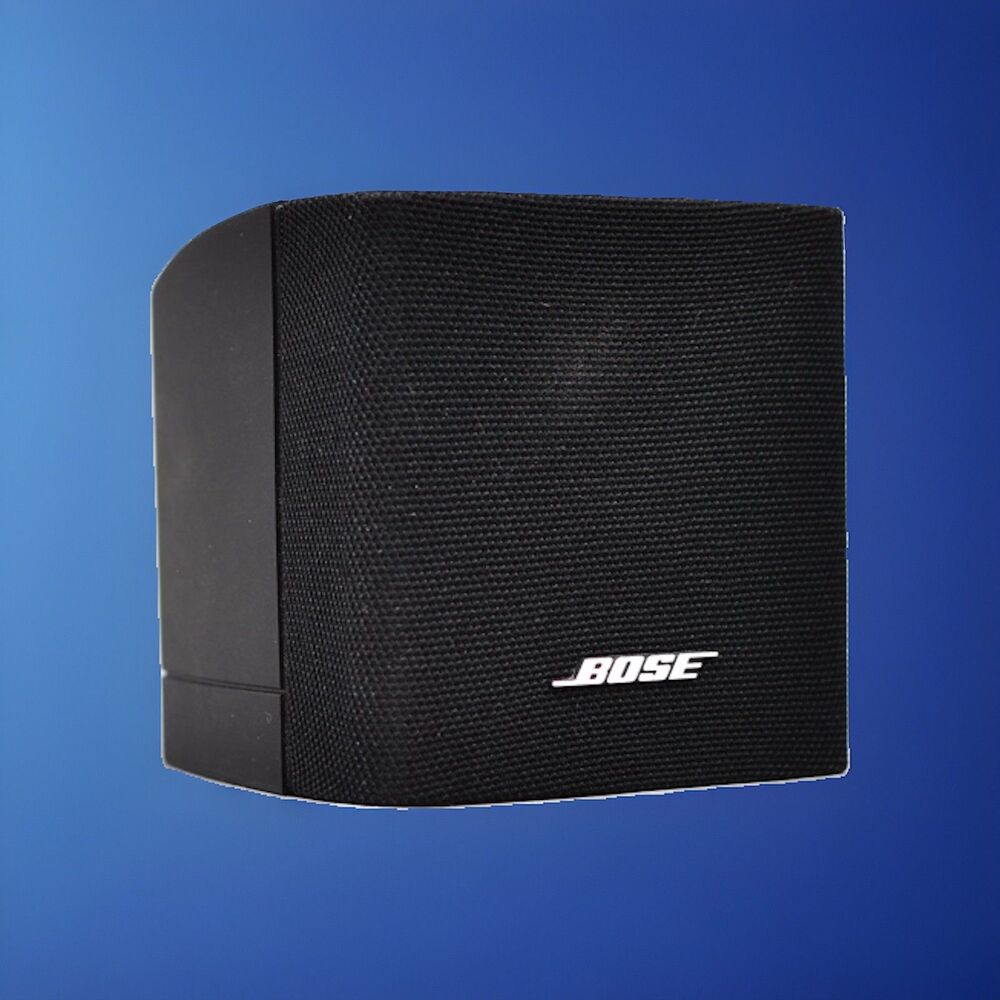 single bose cube speaker lifestyle acoustimass surround sound black see pictures